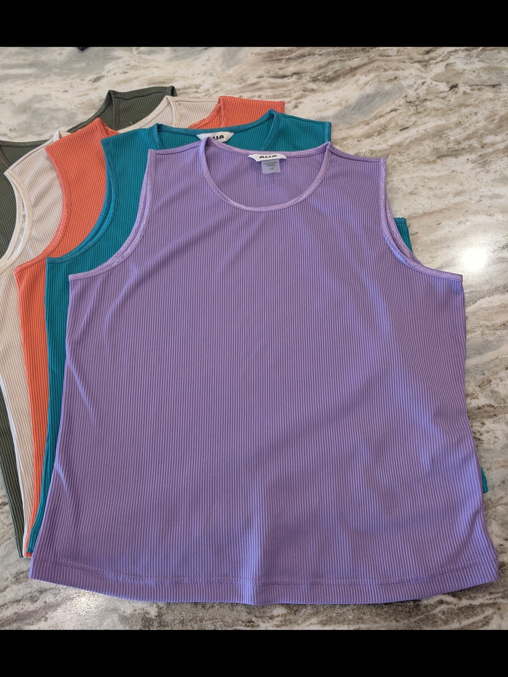 Alia Ribbed Tank Top Set - Picture 3 of 3